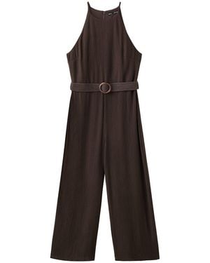 Mango Jumpsuit Le - Braun