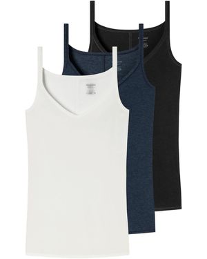 Schiesser Unterhemd Personal Fit - Blau