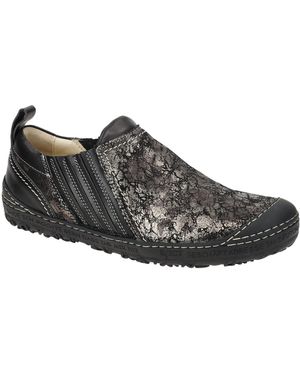 Eject Hausschuh Dass 2 Schuhe Grau Damen Sneaker 21565 - Schwarz