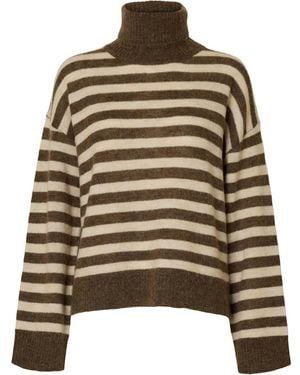 SELECTED Pullover Slflulu - Mehrfarbig