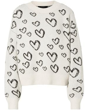 Vero Moda Pullover Vmdoffy - Weiß