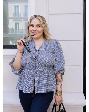 Trendyol Bluse - Blau