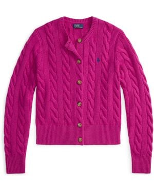 Polo Ralph Lauren Strickjacke - Pink