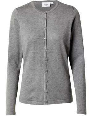 Saint Tropez Strickjacke Mila - Grau