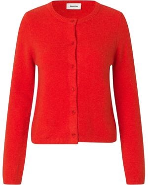 Modström Strickjacke Treemd - Rot