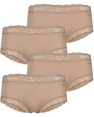 SKINY Panty Modal Lace - Natur