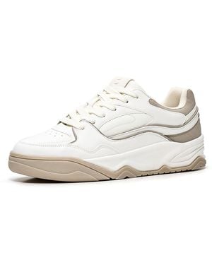 Bershka Sneaker Bamba Street - Weiß