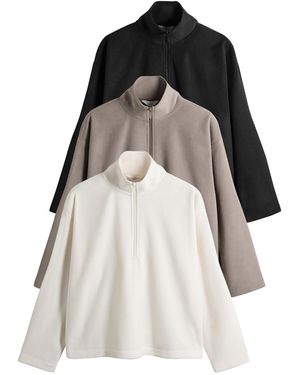 The Set Pullover - Schwarz
