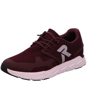 Rieker Schnürschuh Sneaker Damen M9000-32 Textil & Kunststoff (Synthetik) - Rot