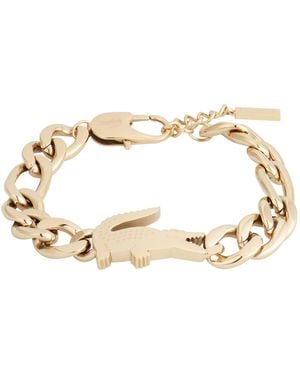 Lacoste Armband Crocodile - Mettallic