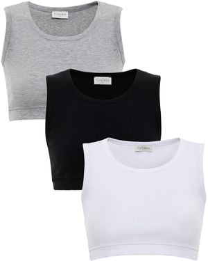 Cordera Top - Schwarz