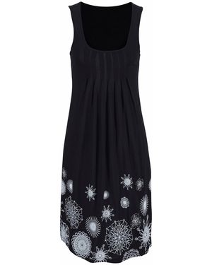 Beach Time Kleid - Schwarz