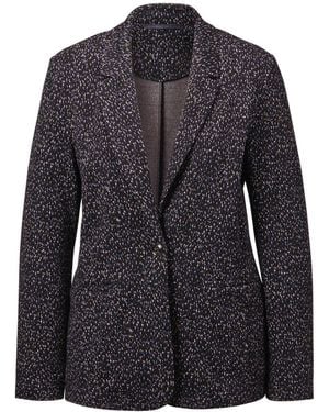 Goldner Blazer - Schwarz