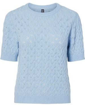 Pieces Pullover Pclelou - Blau