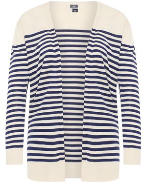 DreiMaster Maritim Strickjacke - Blau