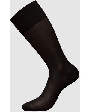 Zd - Zero Defects Socken Mercerized Cotton Socks - Schwarz