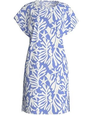 CALIDA Nachthemd Cotton Special - Blau