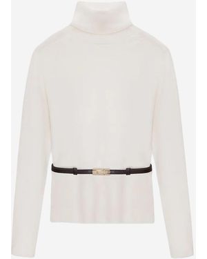 Dilvin Pullover Pullover - Weiß