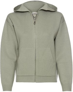 Camel Active Strickjacke Mit Kapuze - Grün