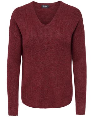 ONLY Pullover Onlcamilla - Rot