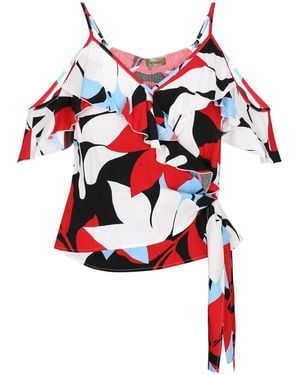Ebeeza Bluse Fashion Look - Rot