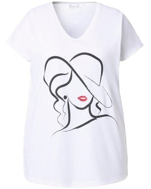 MIAMODA T-Shirt - Weiß