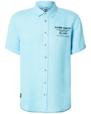 Camp David Hemd - Blau