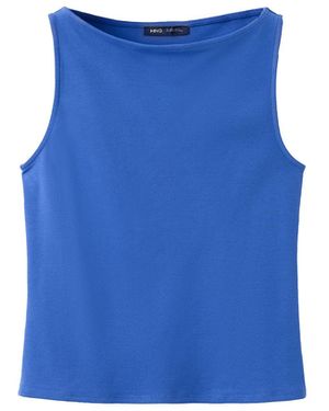 Mango Top Tecli - Blau
