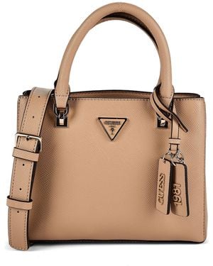 Guess Noelle Handtasche 25 Cm - Natur
