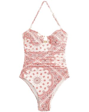Next Shapingbadeanzug - Pink