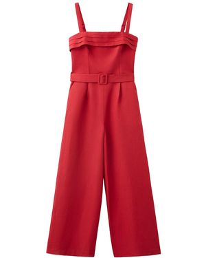 Mango Jumpsuit - Rot