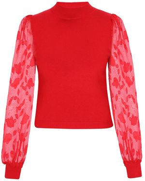 faina Pullover - Rot