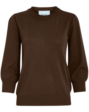 Minus Pullover Mersin - Braun
