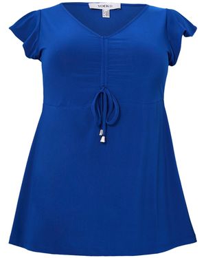 Yoek Bluse - Blau