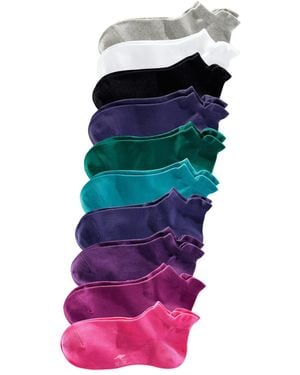 Kangaroos Sneakersocken (10 Paar) - Mehrfarbig