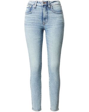 Calvin Klein Jeans Faded Mid Rise Skinny - Blau