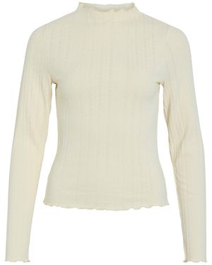 Vila Shirt Vibradie - Weiß