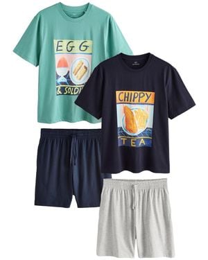 Next Pyjama Frankie Thorpe - Blau