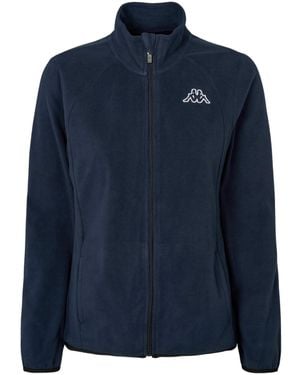 Kappa Fleecejacke Kwlogo Savaux - Blau