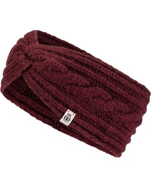 Roeckl Sports Strirnband Cabled Charm - Rot