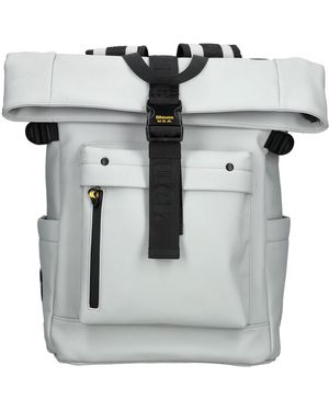 Blauer Rucksack - Grau