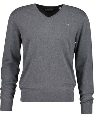 GANT Pullover Classic - Grau