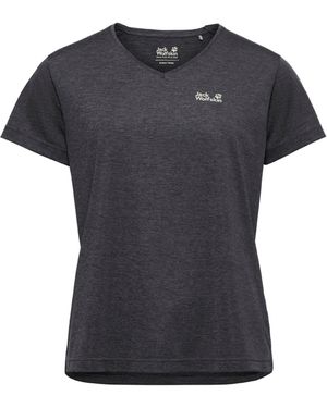 Jack Wolfskin Funktionsshirt - Schwarz
