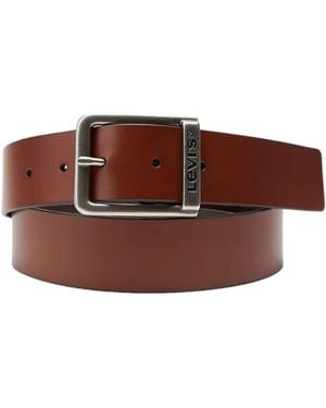 Levi's Levis Gürtel Lm Belt Harness Buckle Alderpoint Toffee - Braun
