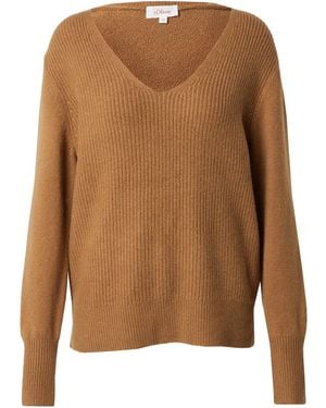 S.oliver Pullover - Braun