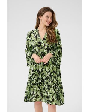 Kaffe Kleid Kaedita - Grün