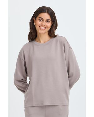 Fransa Pullover Aurora - Grau