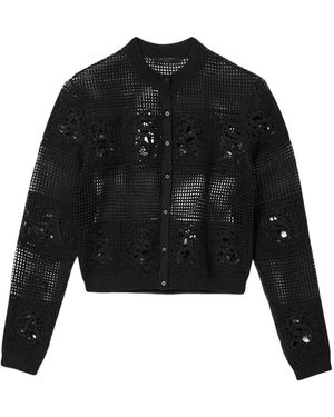 AllSaints Strickjacke Kyra - Schwarz