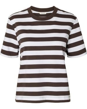 SELECTED T-Shirt Slfessential - Schwarz