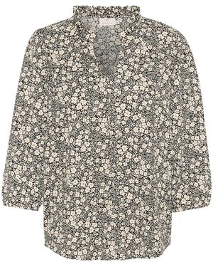 Kaffe Bluse Kakatrine - Grau